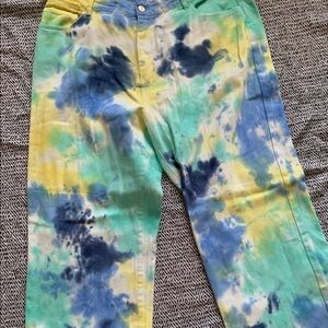 Fashion Nova Tie Dye Jeans